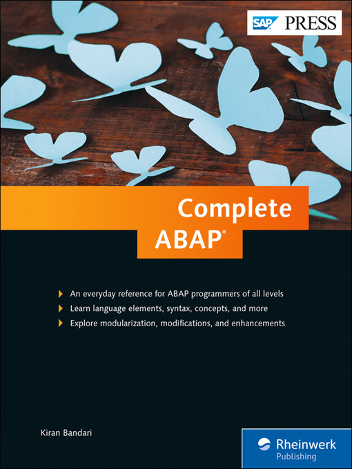 Title details for Complete ABAP by Kiran Bandari - Wait list